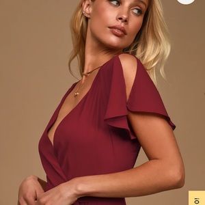 Lulu’s wrap dress. Never worn. Tags still on